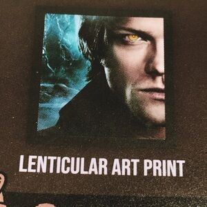 Supernatural Demon Sam Winchester Lenticular Art Print Culture Fly Exclusive